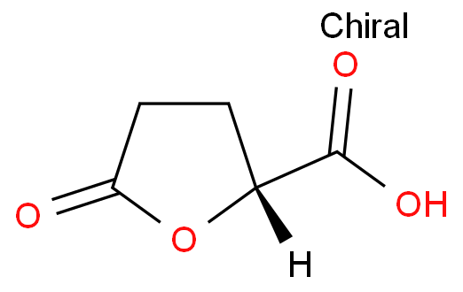 53558-93-3 (R)-(-)-5-氧代-2-四氢呋喃羧酸 结构式图片
