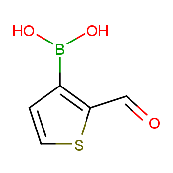 2-醛基噻吩-3-硼酸CAS号4347-31-3；（自有实验室，优势产品常备库存，质量保证）