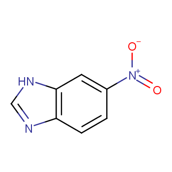 6-硝基苯并咪唑化学结构式