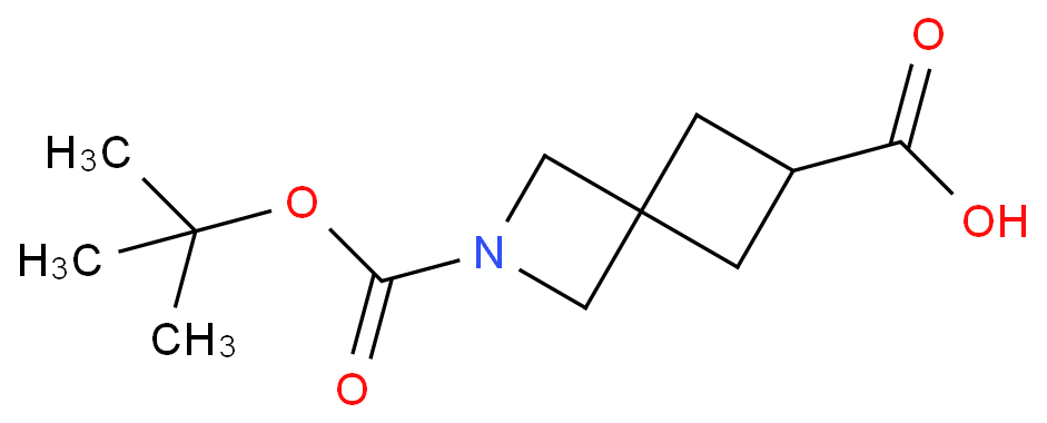 2-(tert-Butoxycarbonyl)-2-azaspiro[3.3]heptane-6-carboxylic acid 产品图片
