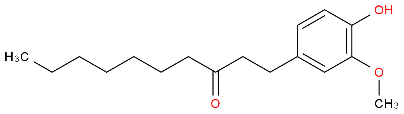 1-(4-羟基-3-甲氧基苯基)癸-3-酮/27113-22-0