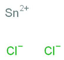 氯化锡(II)化学结构式