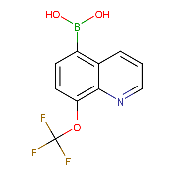 8-(TRIFLUOROMETHOXY)QUINOLIN-5-YLBORONIC ACID