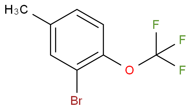 2-溴-4-甲基-1-三氟甲氧基苯 CAS号:887268-25-9科研及生产专用 高校及研究所支持货到付款