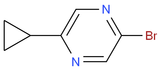 2-溴-5-环丙基吡嗪CAS:1086382-78-6