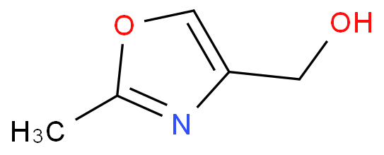 2-甲基-4-恶唑甲醇化学结构式