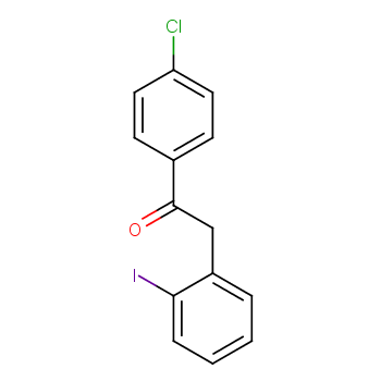 1-(4-氯苯基)-2-(2-碘苯基)乙酮