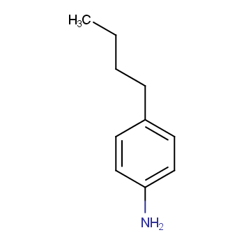4-正丁基苯胺化学结构式