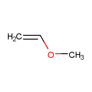 Methoxyethene; 107-25-5 structural formula
