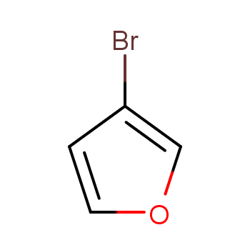 3-溴呋喃化学结构式