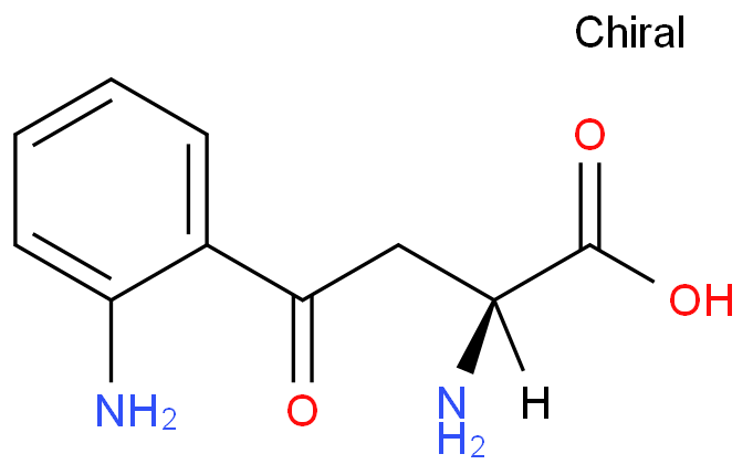 L-犬尿氨酸化学结构式