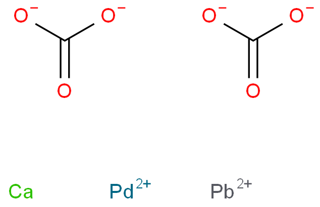 钯碳催化剂化学结构式