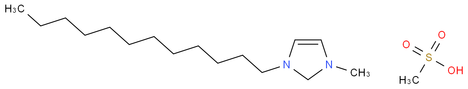 1-十二烷基-3-甲基咪唑甲磺酸盐 CAS号:898256-62-7科研及生产专用 高校及研究所支持货到付款