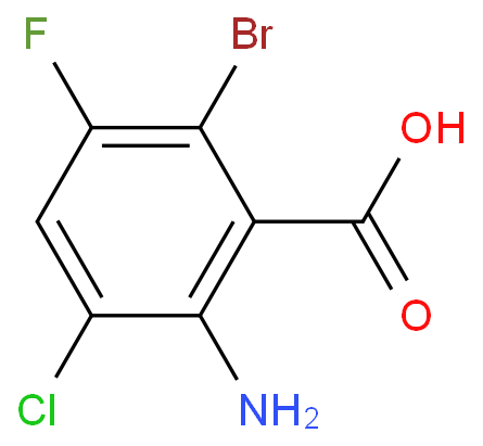 2-氨基-6-溴-3-氯-5-氟苯甲酸 CAS号:1513119-35-1科研及生产专用 高校及研究所支持货到付款