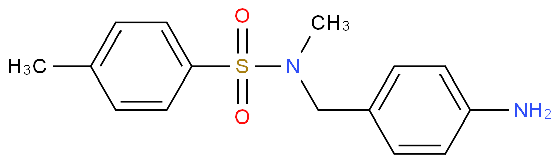 N-[(4-aminophenyl)methyl]-N,4-dimethylbenzenesulfonamide