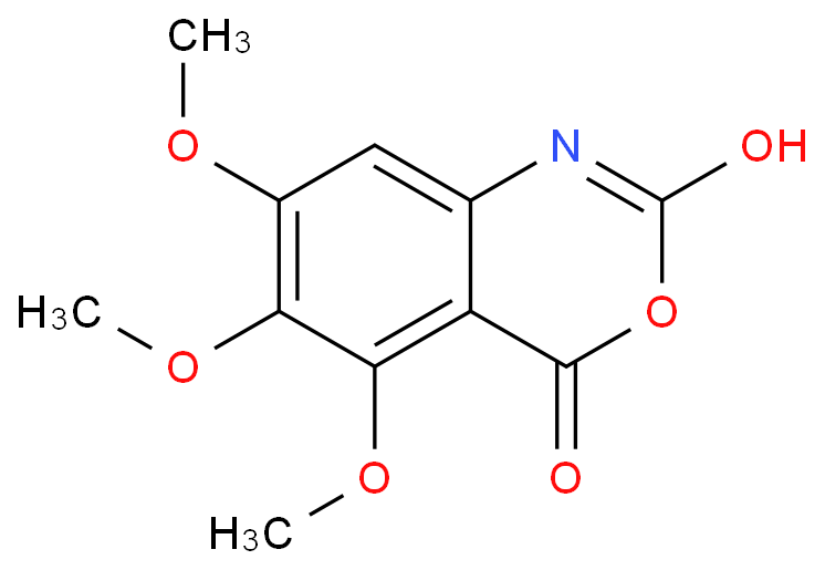 5,6,7-三甲氧基-1H-苯并[d][1,3]恶嗪-2,4-二酮CAS号124346-74-3；（专业试剂/现货供应）