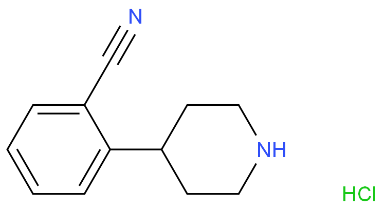 2-(piperidin-4-yl)benzonitrile hydrochloride  