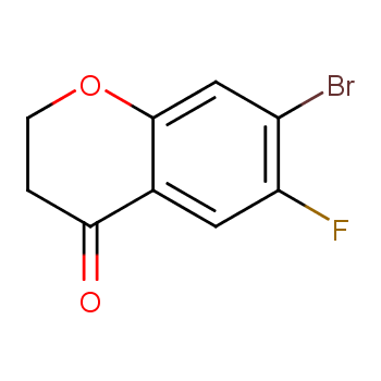 7-溴-6-氟-2,3-二氢-4H-1-苯并吡喃-4-酮 CAS号:27407-12-1科研及生产专用 高校及研究所支持货到付款