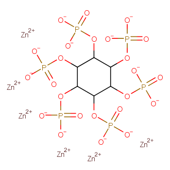 植酸锌化学结构式