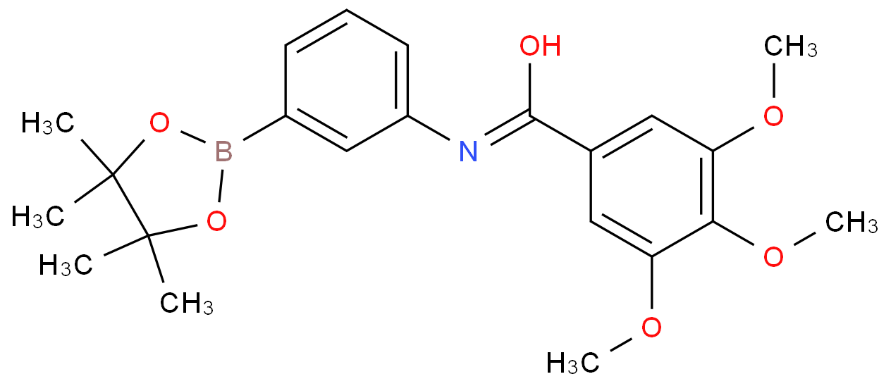 [Perfemiker]3-(3,4,5-三甲氧基苯基甲酰胺基)苯硼酸频哪醇酯,95%