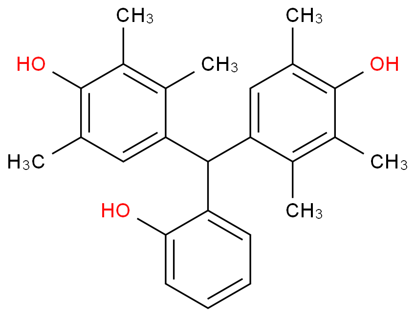4-[(2-hydroxyphenyl)-(4-hydroxy-2,3,5-trimethylphenyl)methyl]-2,3,6-trimethylphenol