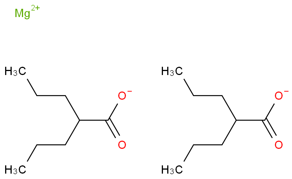 丙戊酸镁化学结构式
