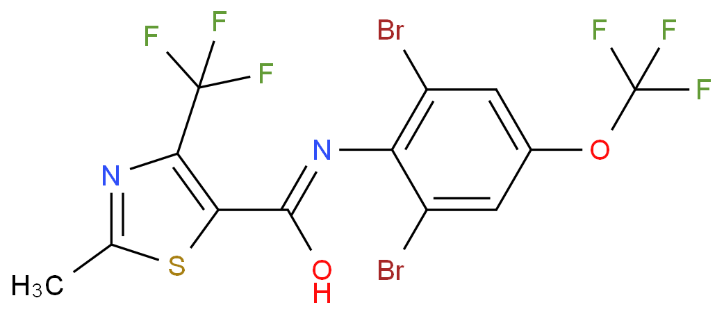 噻呋酰胺化学结构式