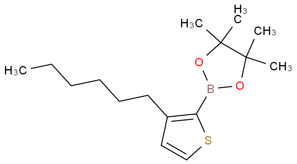 3-己基噻吩-2-硼酸频哪醇酯CAS号850881-09-3；（科研试剂/现货供应，质量保证） 
