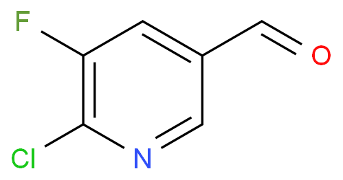 6-Chloro-3-fluoronicotinaldehyde  