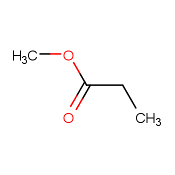丙酸甲酯化学结构式