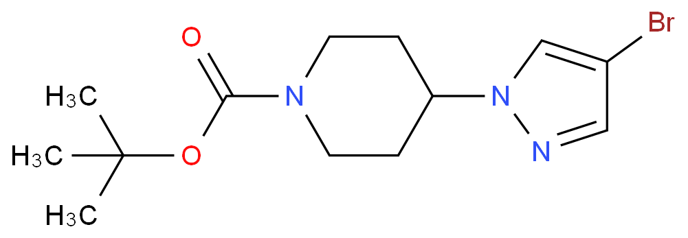 4-(4-Bromopyrazol-1-yl)Piperidine-1-Carboxylic Acid Tert-Butyl Ester