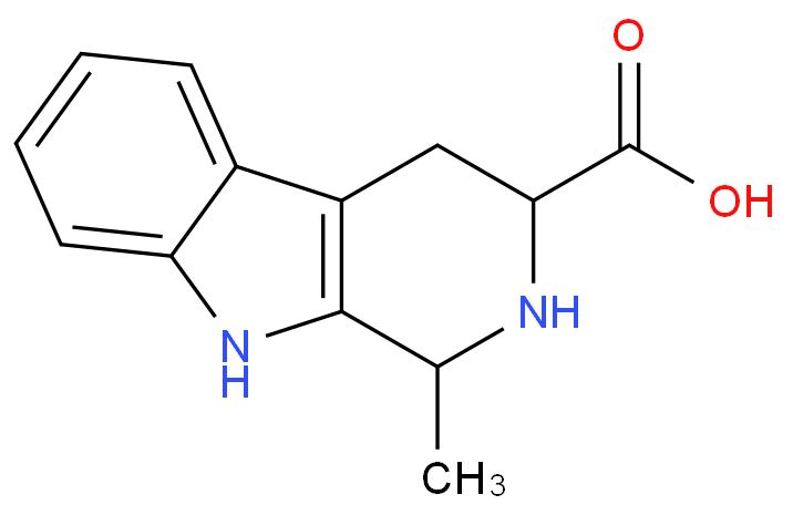Harmane 1,2,3,4 tetrahydro-3-carboxylic acid