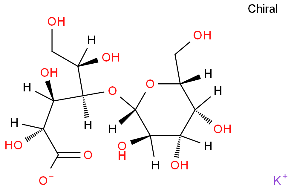 乳糖酸钾化学结构式