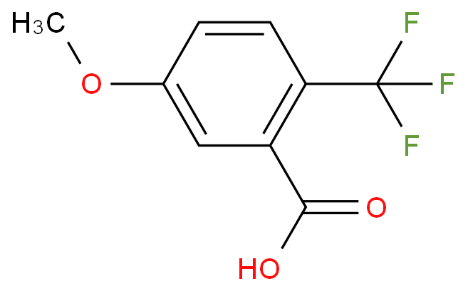 5-甲氧基-2-三氟甲基苯甲酸 CAS号:716-31-4科研及生产专用 高校及研究所支持货到付款