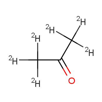 氘代丙酮化学结构式