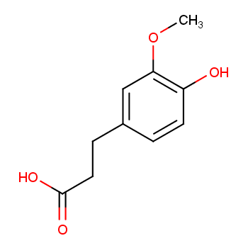 3-(4-羟基-3-甲氧基苯基)丙酸 产品图片