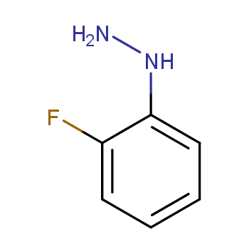 2-氟苯肼化学结构式