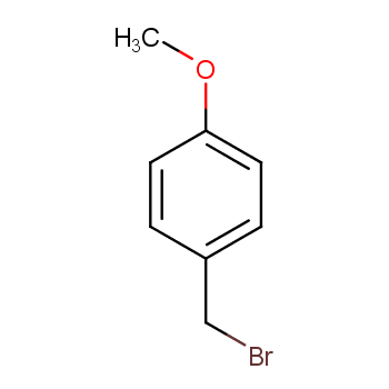 4-甲氧基溴苄化学结构式