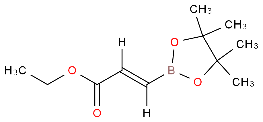 2-(乙氧羰基)乙烯基乙酸二甲基丁二醇酯化学结构式