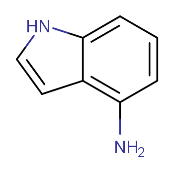 4-氨基吲哚化学结构式