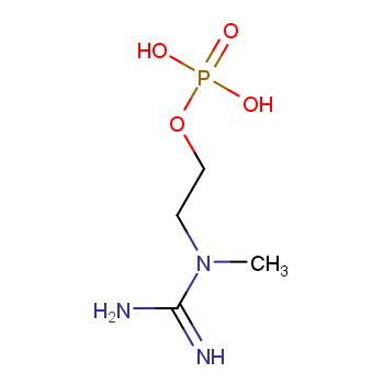 2-[carbamimidoyl(methyl)amino]ethyl dihydrogen phosphate