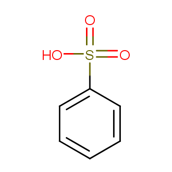 苯磺酸化学结构式