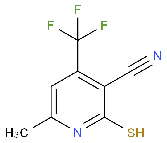 3-Pyridinecarbonitrile,1,2-dihydro-6-methyl-2-thioxo-4-(trifluoromethyl)-  