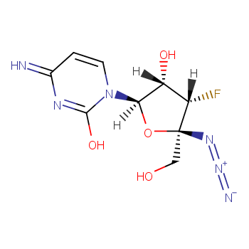 4'-C-Azido-3'-deoxy-3'-fluorocytidine