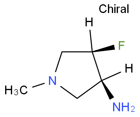 (3S,4R)-4-氟-1-甲基吡咯烷-3-胺2343867-15-0