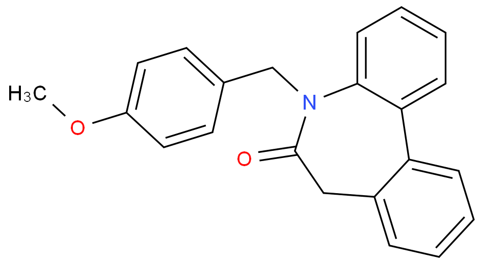 5- (4-methoxy-benzyl)-5H,7H-dibenzo[b,d]azepin-6-one