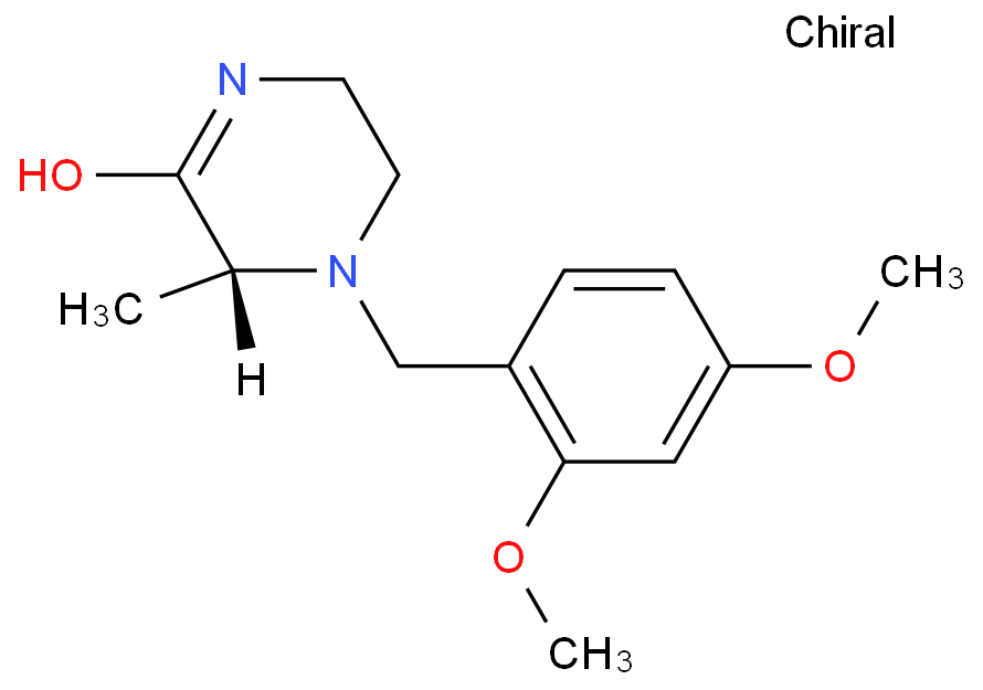 (R)-3-甲基-4-(2,4-二甲氧基苄基)哌嗪-2-酮 1383146-20-0