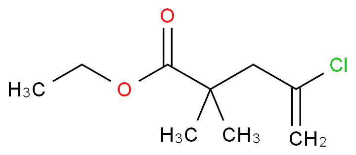 4-Pentenoic acid, 4-chloro-2,2-dimethyl- ethyl ester