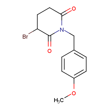 3-溴-1-(4-甲氧基苄基)哌啶-2,6-二酮 CAS号:2300100-12-1科研及生产专用 高校及研究所支持货到付款