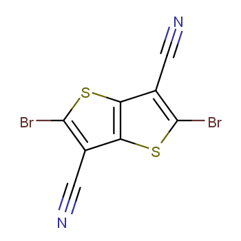 Thieno[3,2-b]thiophene-3,6-dicarbonitrile, 2,5-dibromo